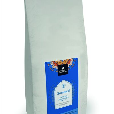 Infusión ayurvédica SLEEP - Manzanilla, ashwagandha, naranjo amargo - Granel 700g