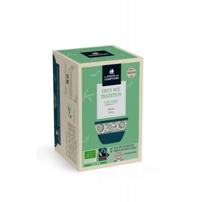 Thé vert CHUN MEE TRADITION - Nature Chine - Infusettes Fraicheur X 20