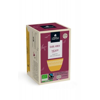 EARL GREY Té Negro - Bergamota - Infusiones Frescas x 20