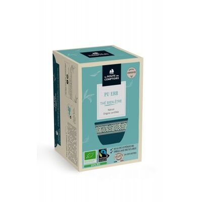 Té bienestar EQUITABLE PU ERH - China - Infusiones frescas x 20