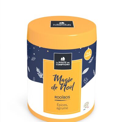 MAGIA NAVIDEÑA Rooibos - especias y cítricos - caja metálica 80g