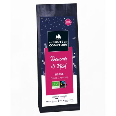 Rooïbos DOUCEUR DE NOËL - épices et agrumes - Sachet 100g