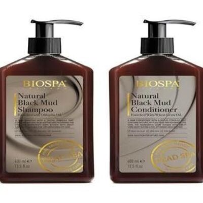 BIO-SPA natural shampoo with Dead Sea mud enriched with Sea Buckthorn oil. SEA OF SPA
