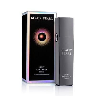 Creme legere visage de jour anti-age anti-rides black pearl