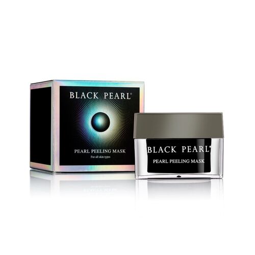 Masque pelling visage, poudre de perle noire black pearl