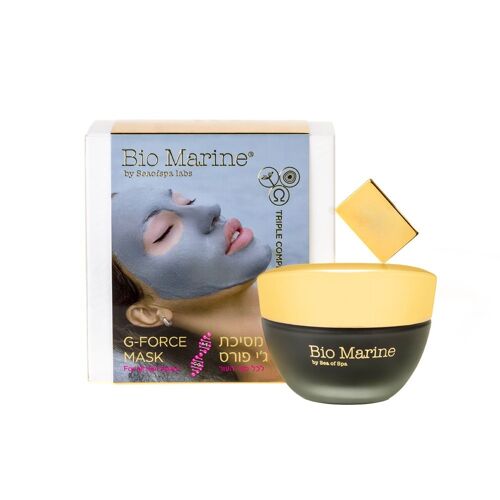 Masque visage g-force a la boue de la mer morte bio marine