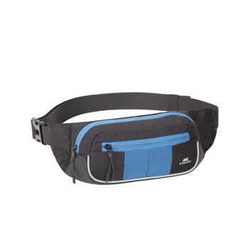 5215 Etui ceinture pour appareils mobiles, noir/bleu 1