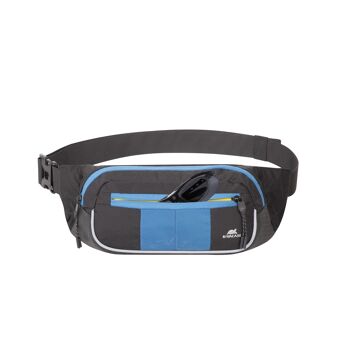 5215 Etui ceinture pour appareils mobiles, noir/bleu 2
