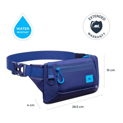 5311 Belt pouch for mobile devices blue