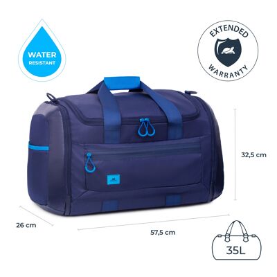 5331 borsa da viaggio 35L blu