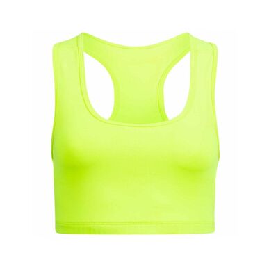 Yoga Cropped Top "Mika", Farbe Neon Lime