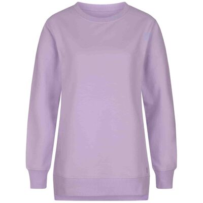 Sweater "Tiffany", pale violet - kuscheliges oversized Sweatshirt