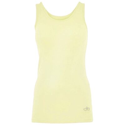 Yoga Top "Erin", lime - softes Basic