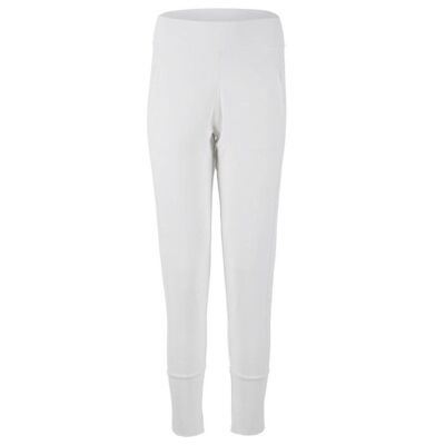 unisex Yoga-Pant "Umina", white - locker geschnittene Yogahose