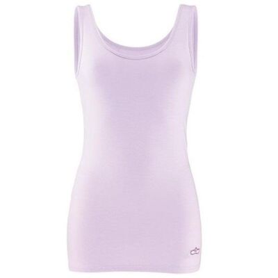 Yoga Top "Erin", pale violet - softes Basic