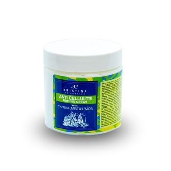 Crème anti-cellulite et raffermissante à la caféine, à la menthe et au citron, 200 ml