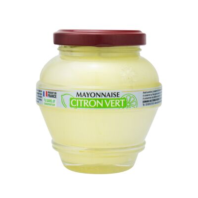 Mayonnaise au Citron Vert sans conservateur 180g