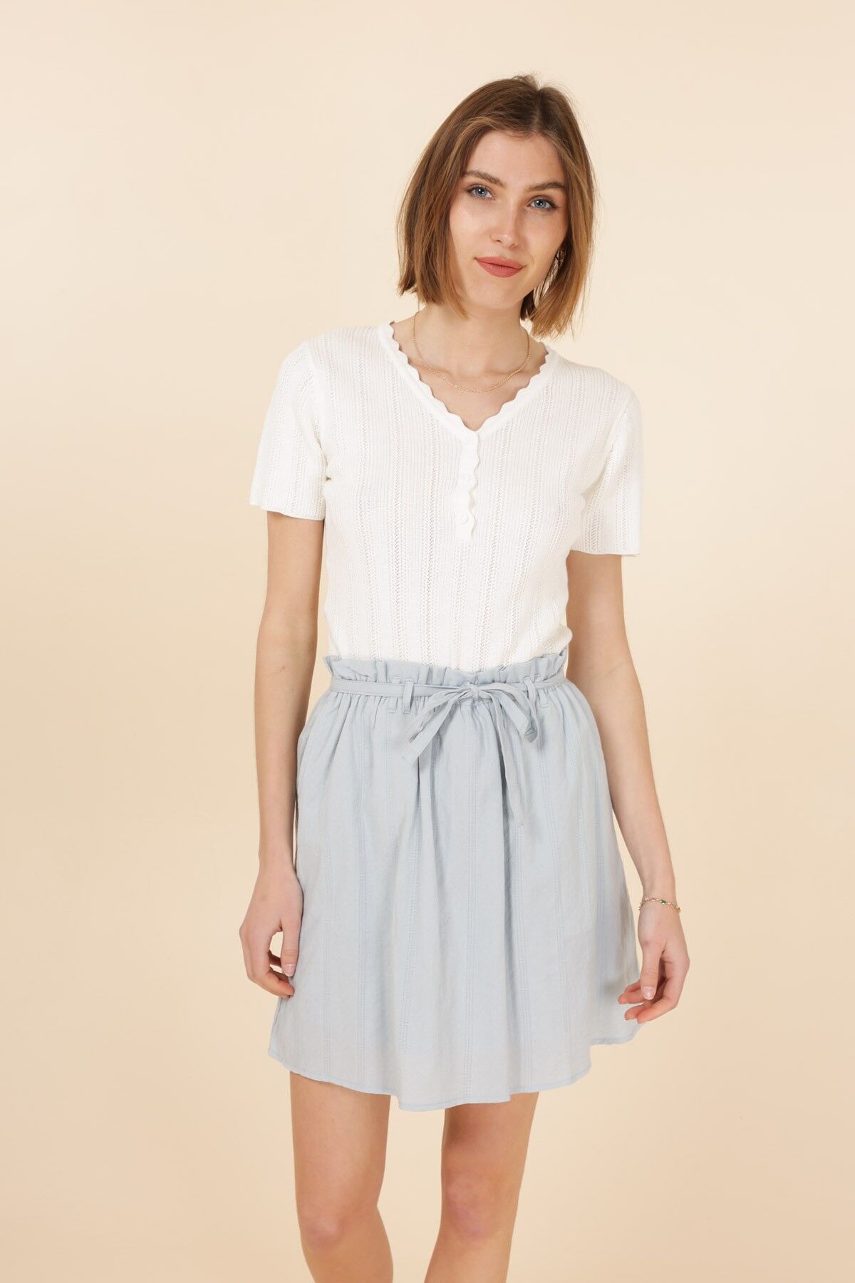 MAEL Top White