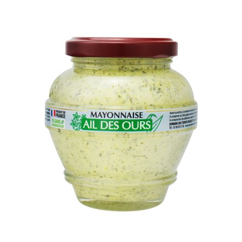 Mayonnaise à l'Ail des Ours sans conservateur 180g