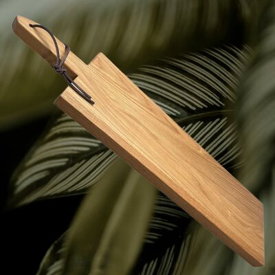 Tagliere grande / Tagliere per tapas XXL - legno di quercia - 94x18x2,3cm