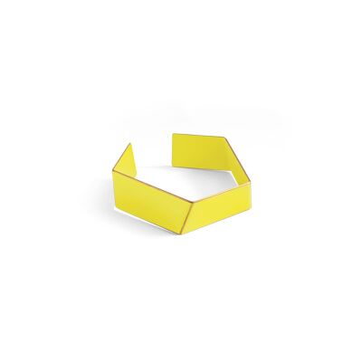 Bracelet Folded_sulfur yellow