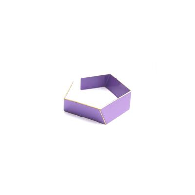 Bracelet Folded_lilac