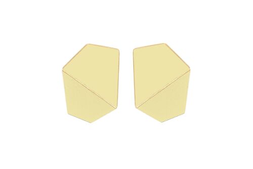 Earrings Folded Wide_Ivory