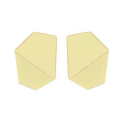 Earrings Folded Wide_Ivory