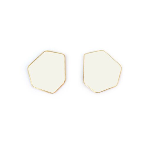 Earrings Mini_White