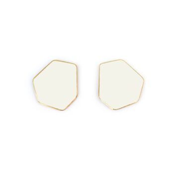 Boucles d'oreilles Mini_Blanc