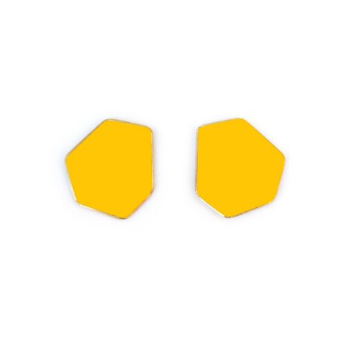 Earrings Mini_Traffic Yellow