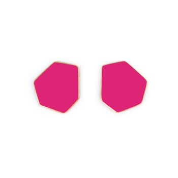 Boucles d'oreilles Mini_Magenta