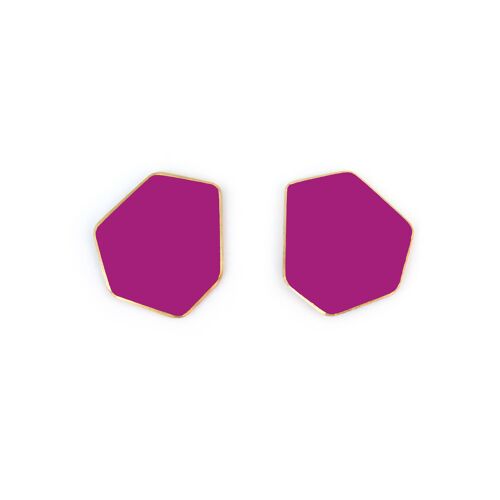 Earrings Mini_Traffic Purple