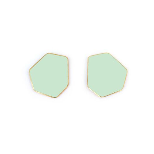 Earrings Mini_Pastel Green