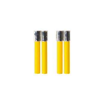 Boucles d'oreilles Tubes Small_traffic yellow 1