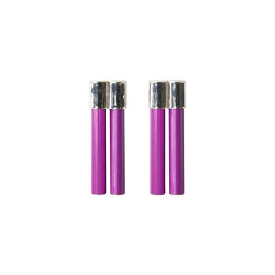 Earrings Tubes Small_dark purple