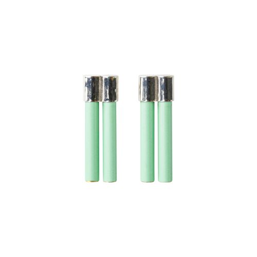 Earrings Tubes Small_pastel green