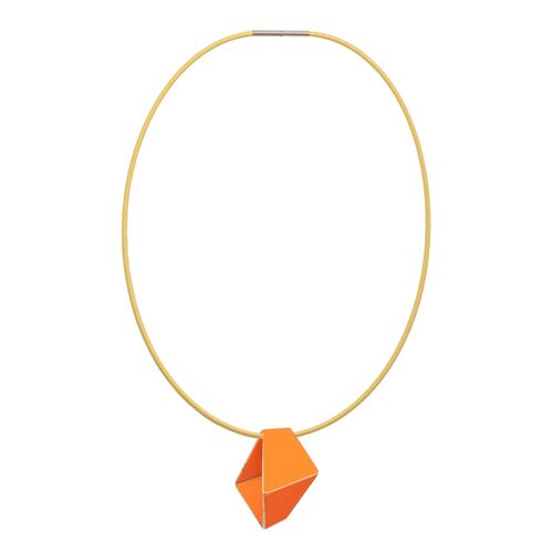 Halskette gefaltet_orange