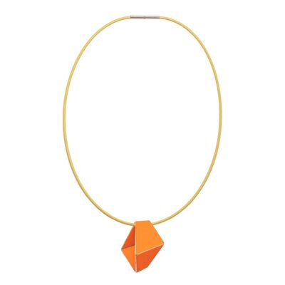 Halskette gefaltet_orange
