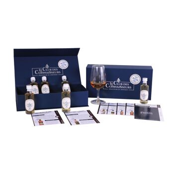 Coffret Dégustation Whisky d'Écosse - 6 x 40 ml Fiches de Dégustation Incluses - Coffret Cadeau Premium Prestige - En Solo ou en Duo 1