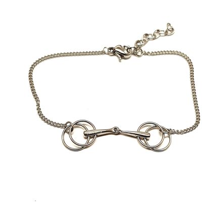 Surgical stainless steel hypoallergenic collection - double ring - necklace