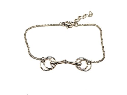 Surgical stainless steel hypoallergenic collection - double ring - necklace