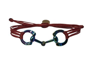BR3GSMC bracelet mors de cheval multicolore 13