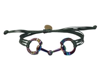 BR3GSMC bracelet mors de cheval multicolore 14