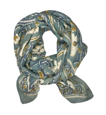 Foulard Delhi Céladon Mum 1