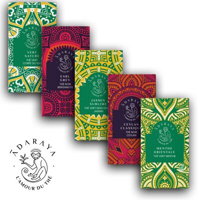 Selection boxes of 20 individual sachets Adaraya