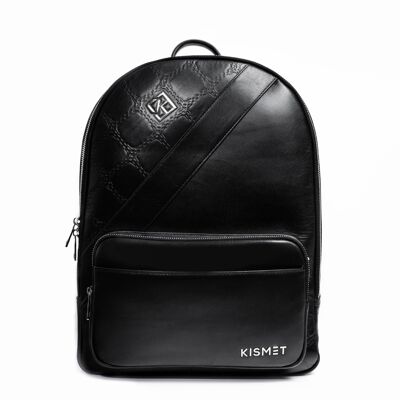 Split Design Backpack - Black