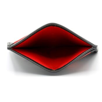 Porte-cartes Split Design - Rouge 4