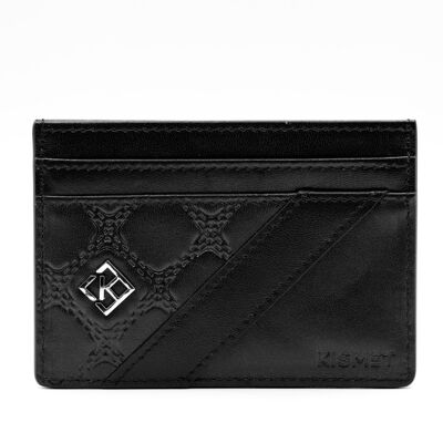 Split Design Cardholder - Black