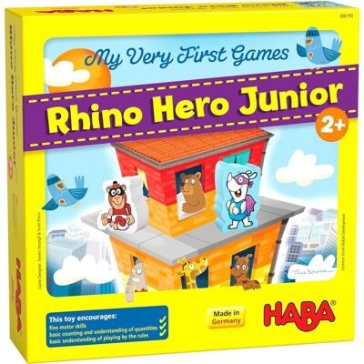 HABA Mes tout premiers jeux – Rhino Hero Junior